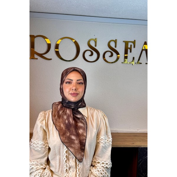 Desenli Soft Eşarp 03T